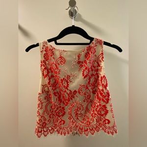 Alice + Olivia Lace top with tags attached